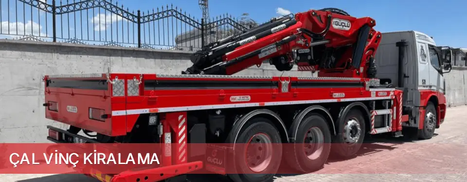 Çal İlçemi Vinç Kiralama
